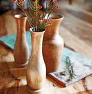 Дерев`яні вази
